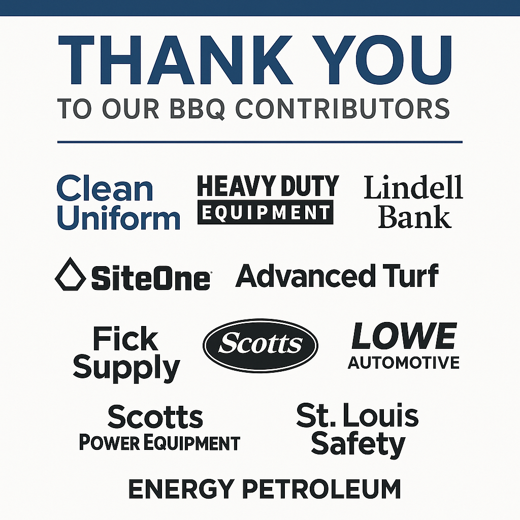 BBQ Event Contributor Appreciation Sign
