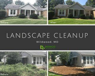 Landscape Cleanup Wildwood MO