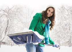 Chesterfield snow removal residential snow shoveling